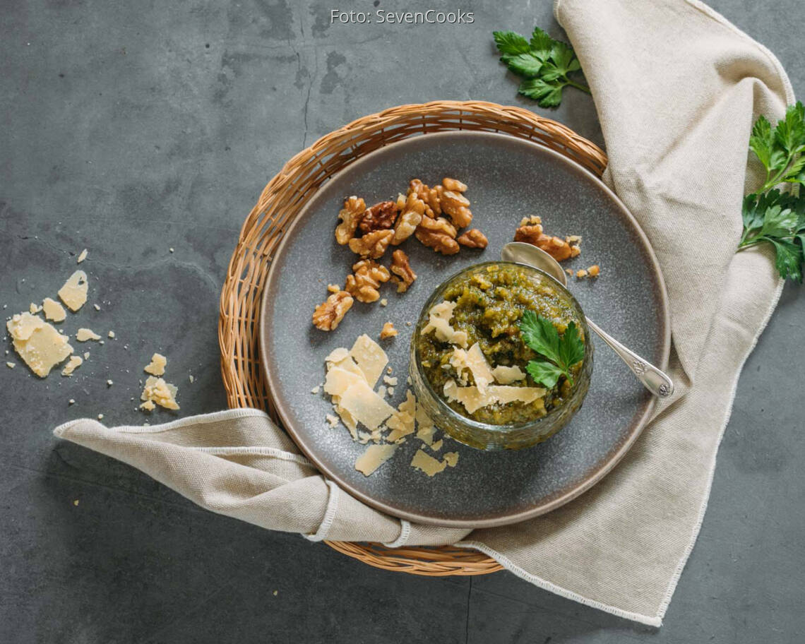 Veganes Rezept: Walnusspesto