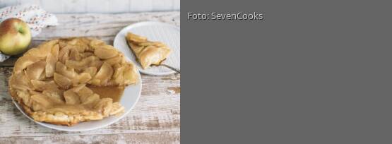 Rezeptbild für "Warme Apfeltarte"