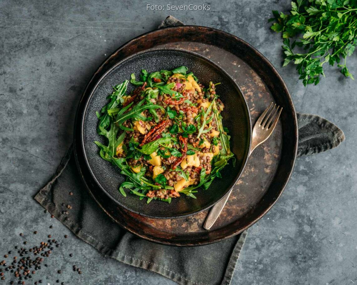 Veganes Rezept: Warmer Kartoffelsalat 1