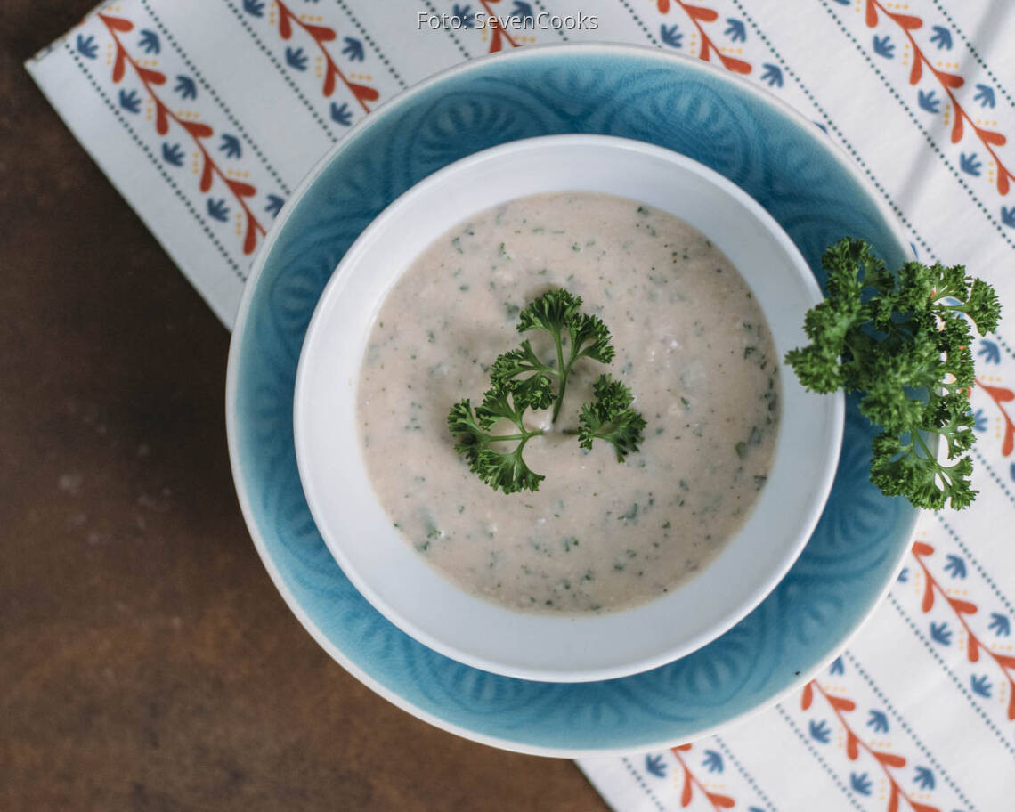 Veganes Rezept: Weiße Bohnen Dip