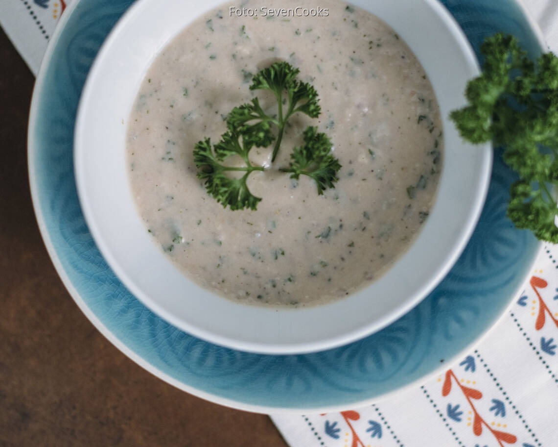 Veganes Rezept: Weiße Bohnen Dip