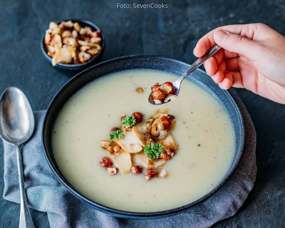 Veganes Rezept: Wirsingcremesuppe 1