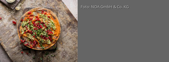 Rezeptbild für "Wrap Pizza mit Gemüsebelag"