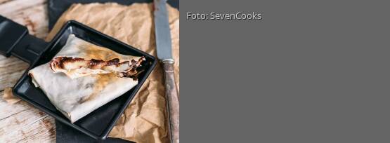 Rezeptbild für "Yufka-Schoko-Bananen-Pfännchen"