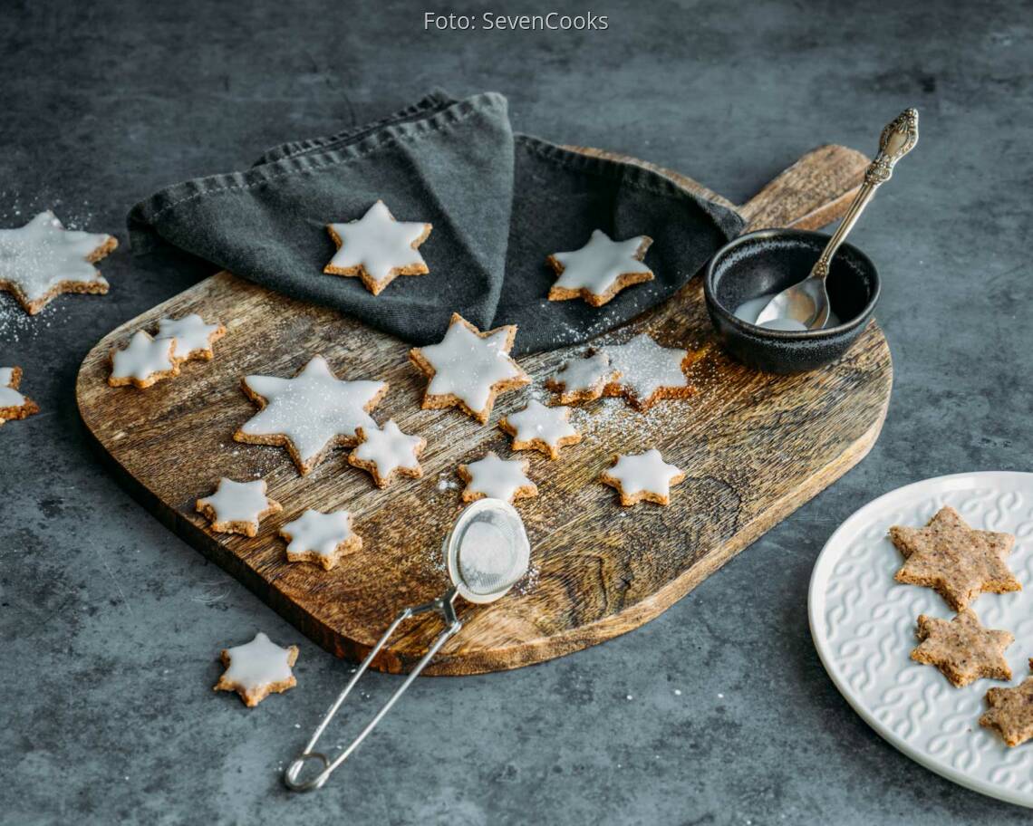 Veganes Rezept: Zimtsterne 2