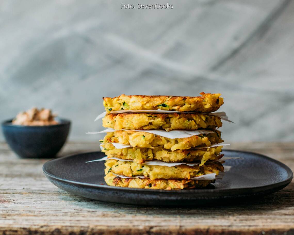 Veganes Rezept: Zucchini-Kartoffel-Rösti 1