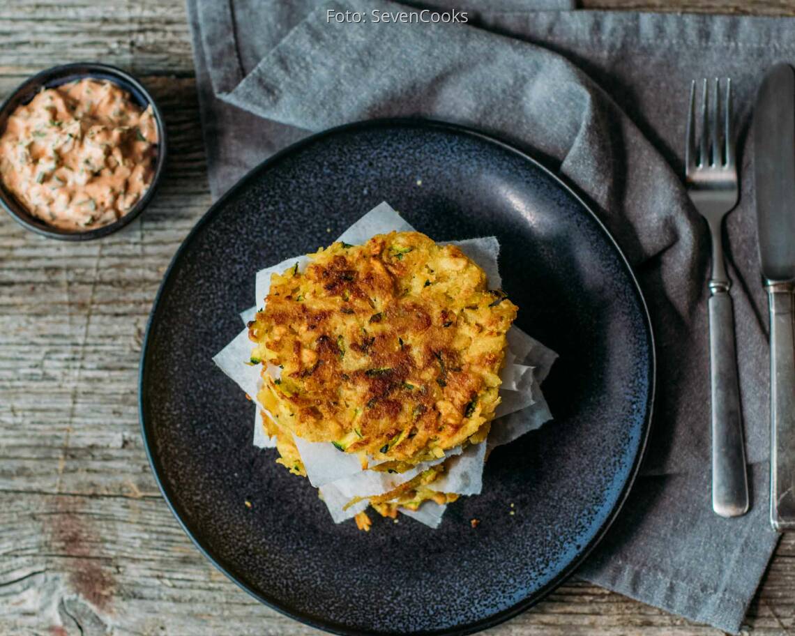 Veganes Rezept: Zucchini-Kartoffel-Rösti 3