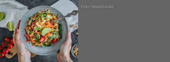 Rezeptbild für "Zucchini-Salat Thai-Style"