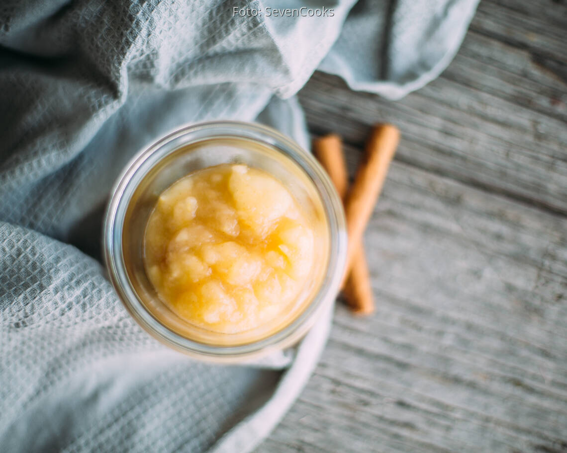 Veganes Rezept: Zuckerfreies Apfelmus
