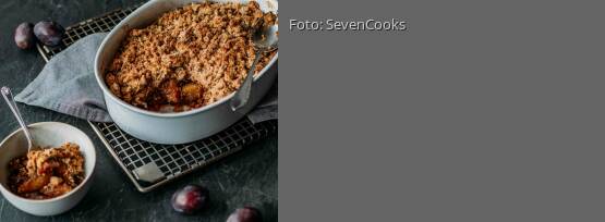 Rezeptbild für "Zwetschgen Crumble"