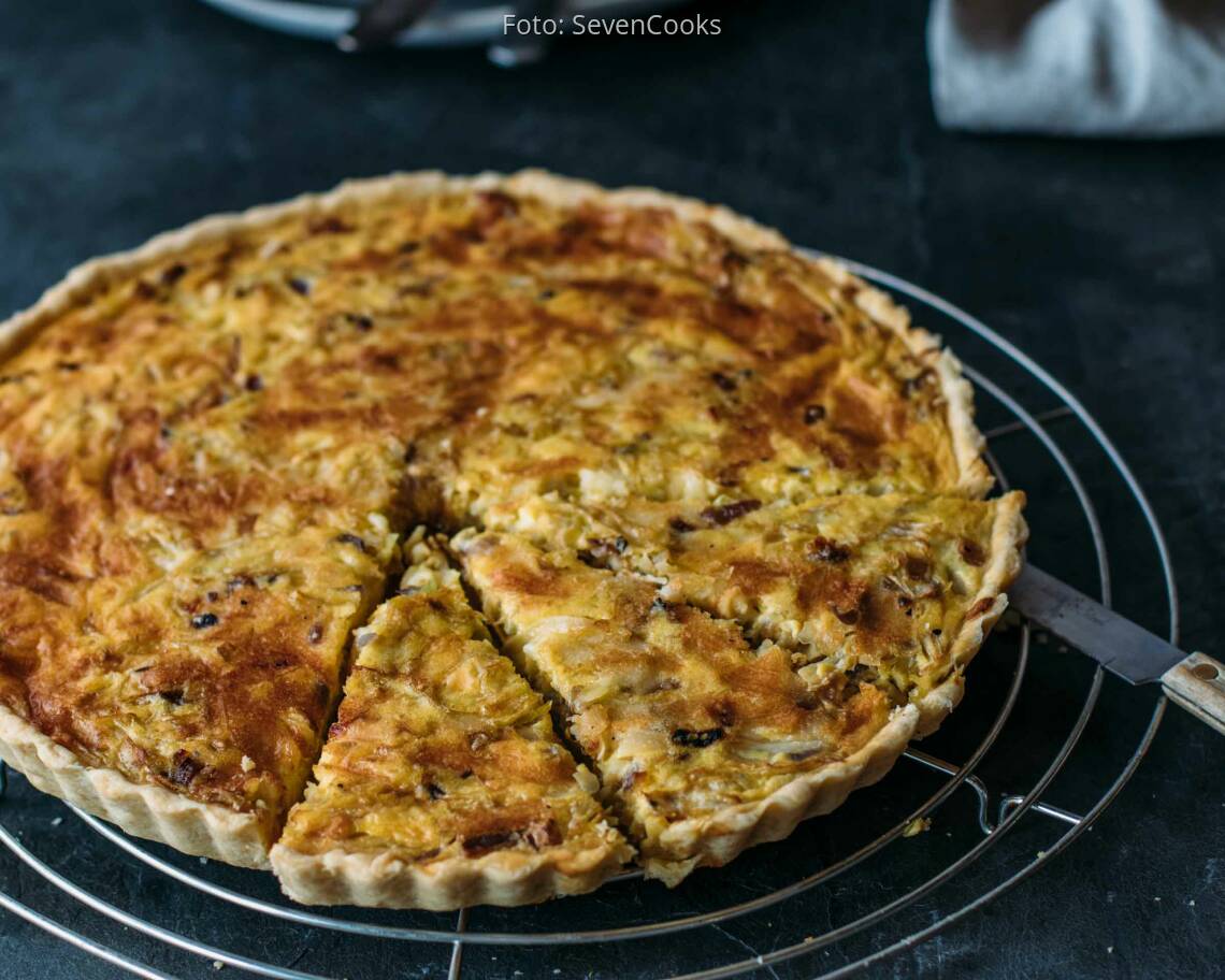 Vegetarische Rezept: Spitzkohlquiche_1