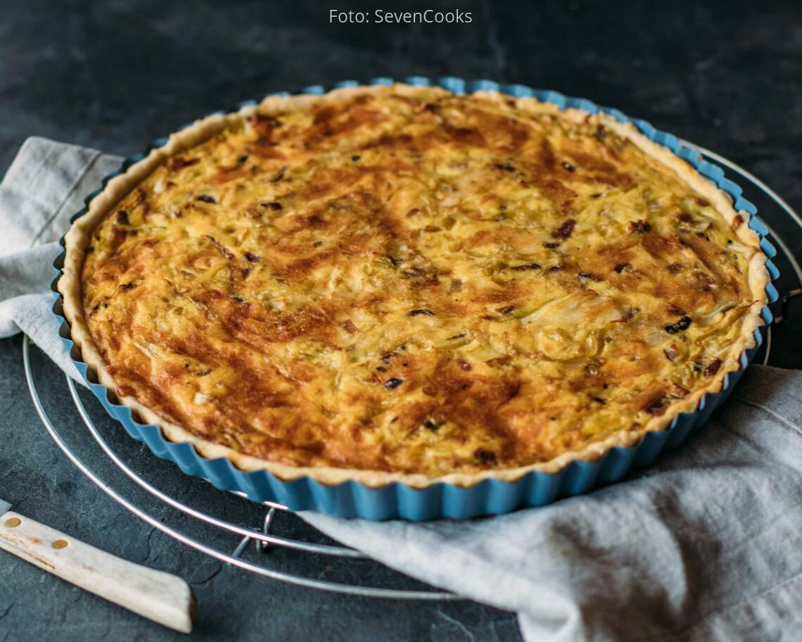 Vegetarische Rezept: Spitzkohlquiche_2