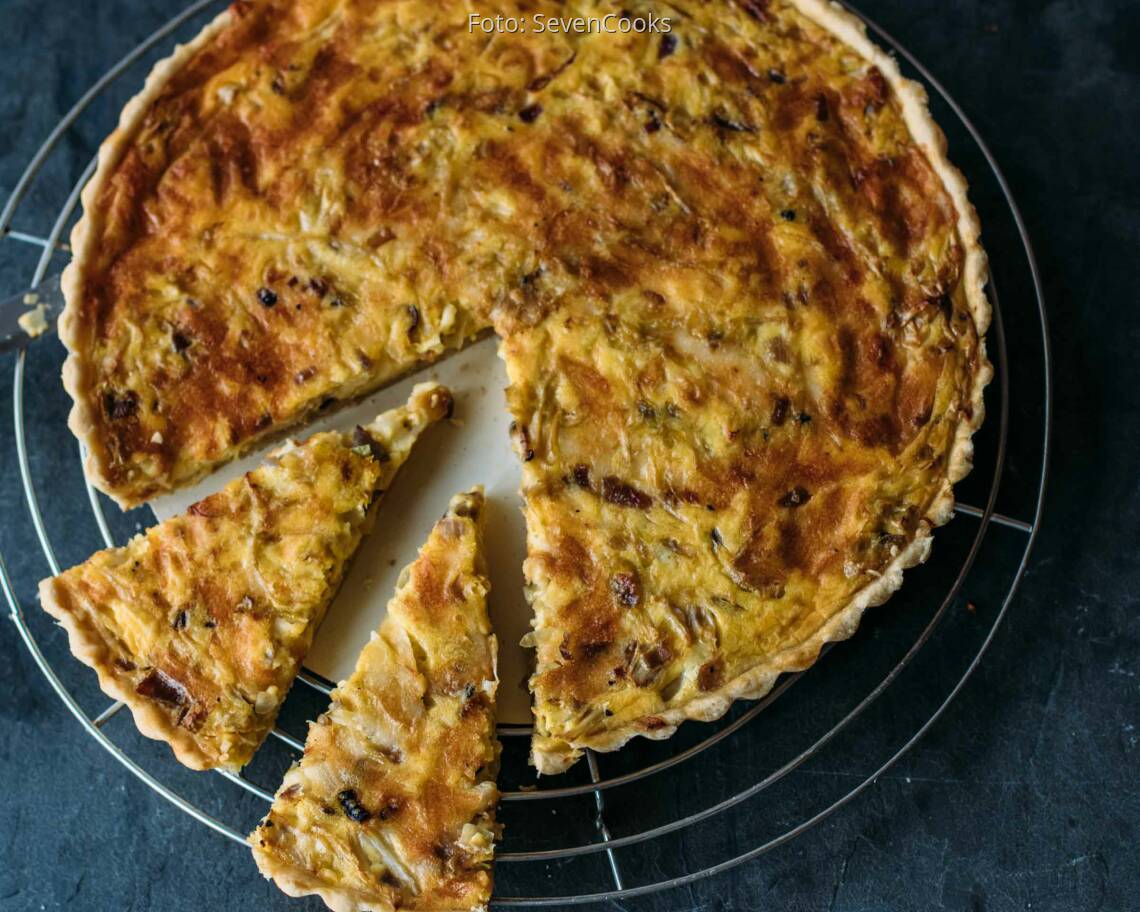 Vegetarische Rezept: Spitzkohlquiche_3