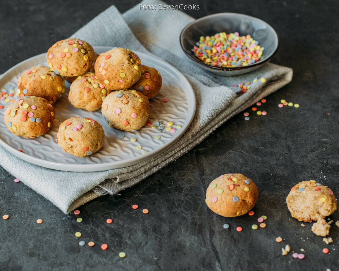 Vegetarische Rezepte: Konfettikekse 1