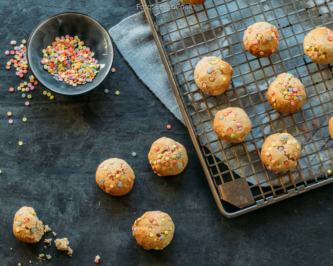 Vegetarische Rezepte: Konfettikekse 2