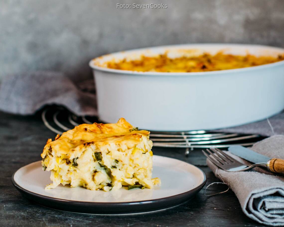 Vegetarisches Gericht: Vegetarischer Spätzleauflauf 3