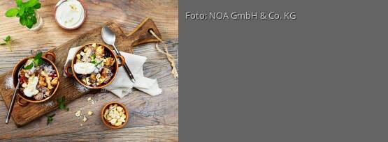 Rezeptbild für "Apfel-Beeren-Crumble"