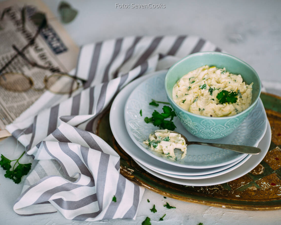 Vegetarisches Rezept: Apfel-Aioli