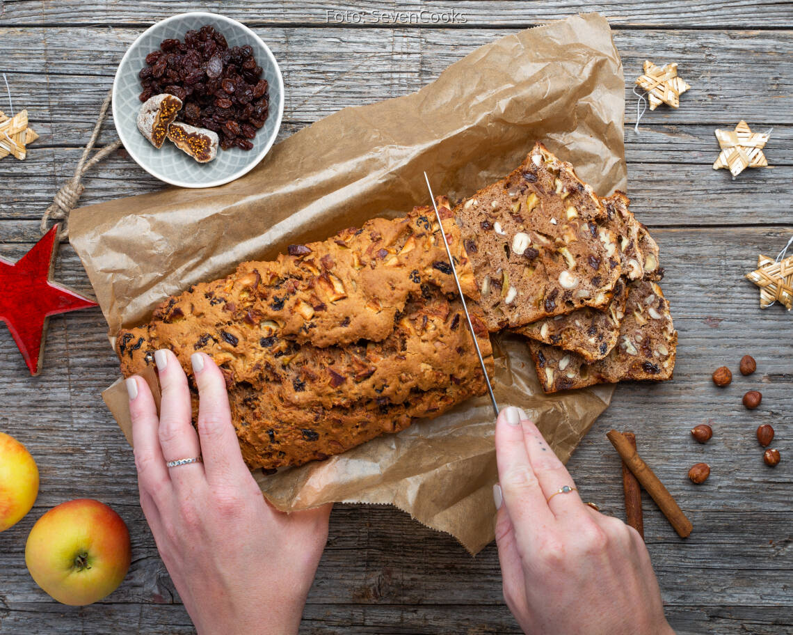 Vegetarisches Rezept: Apfelbrot 2