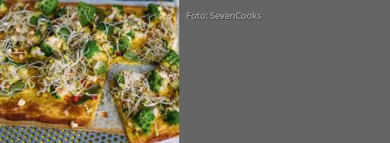 Rezeptbild für "Asiatischer Flammkuchen"