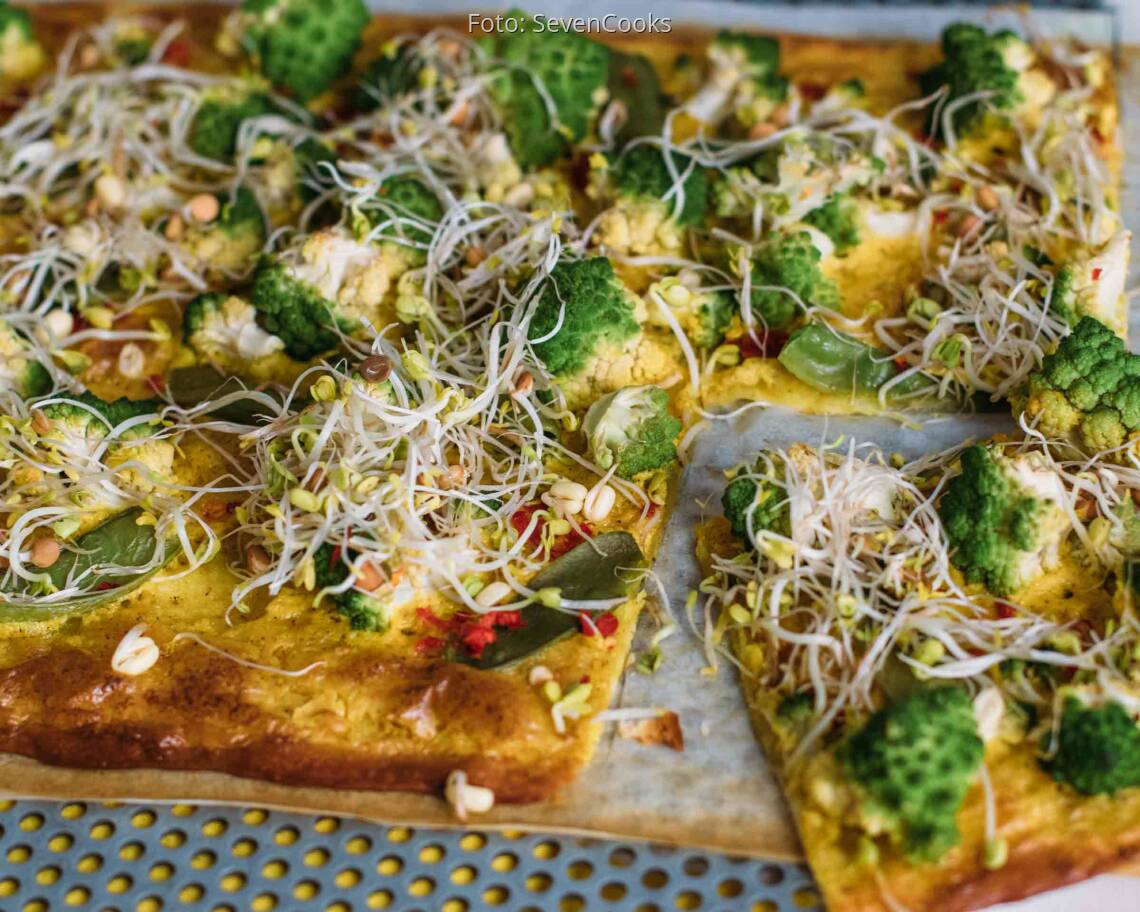 Vegetarisches Rezept: Asiatischer Flammkuchen_1