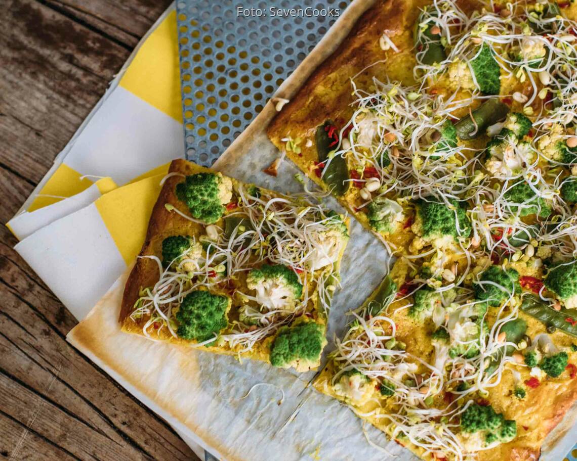 Vegetarisches Rezept: Asiatischer Flammkuchen_2