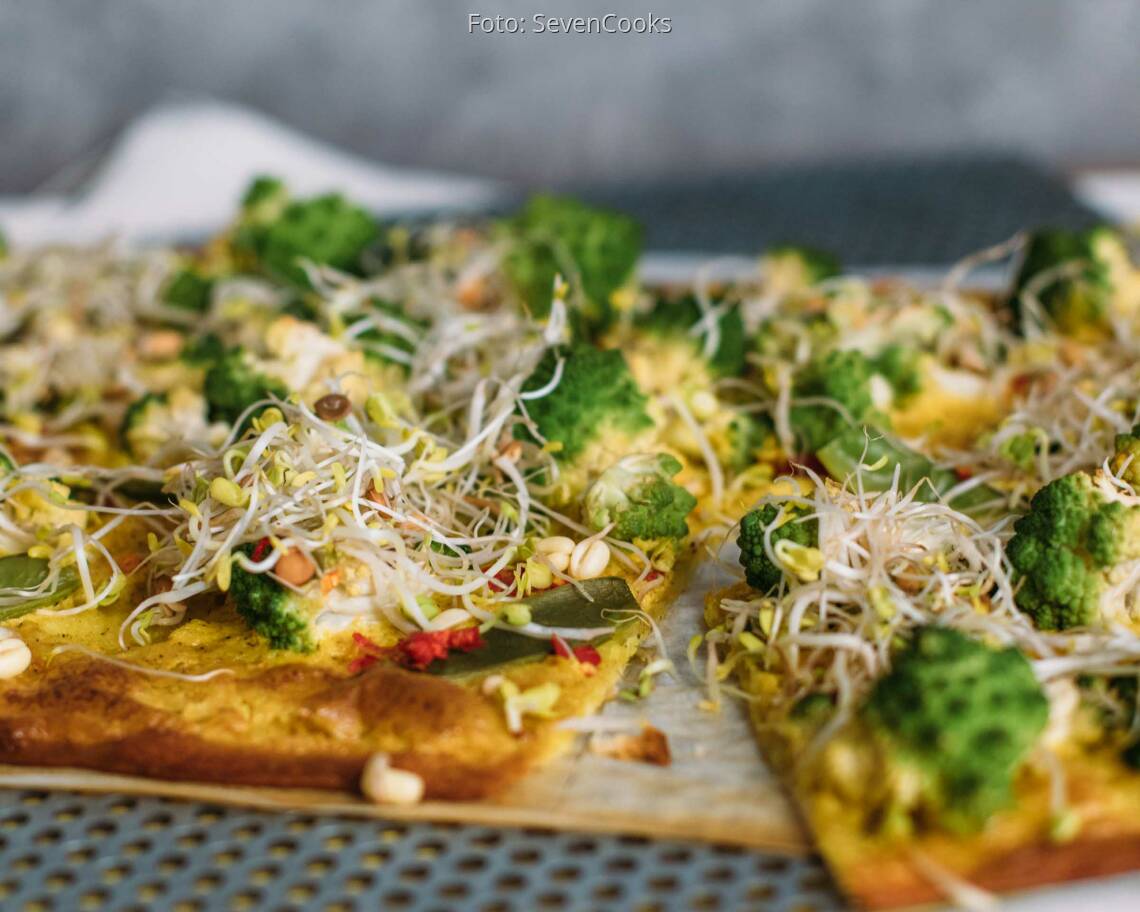 Vegetarisches Rezept: Asiatischer Flammkuchen_3