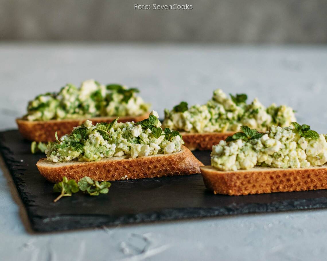 Vegetarisches Rezept: Avocado-Feta-Baguette 2