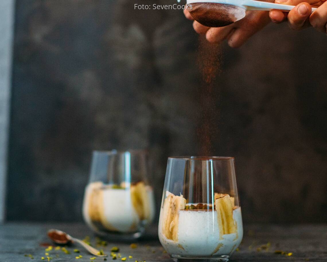 Vegetarisches Rezept: Bananenjoghurt