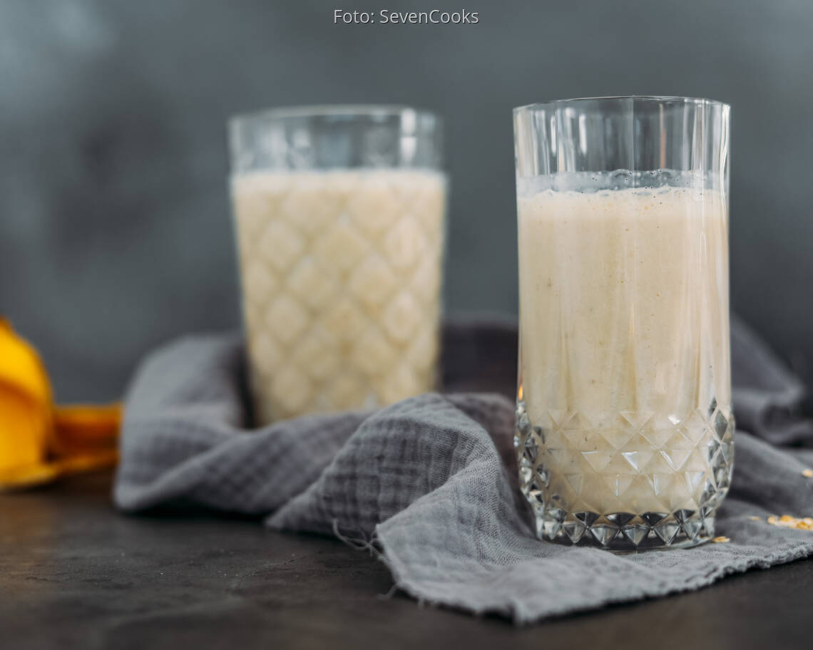 Vegetarisches Rezept: Bananensmoothie 2