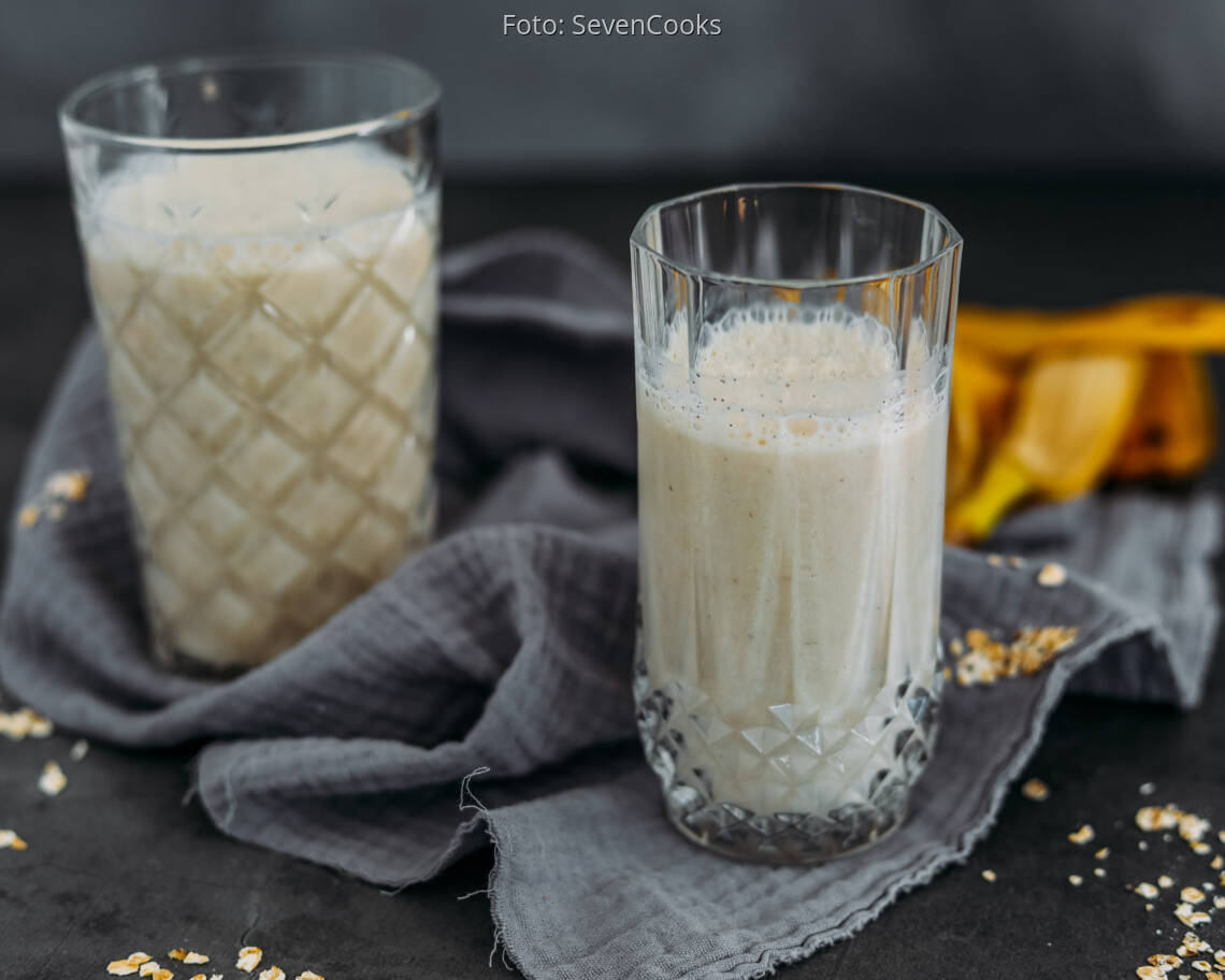 Vegetarisches Rezept: Bananensmoothie 3