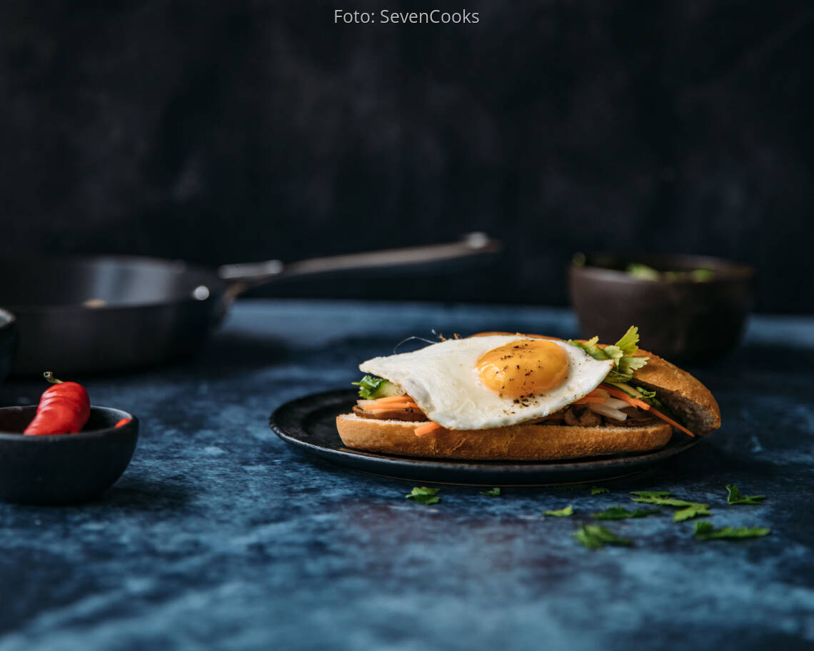 Vegetarisches Rezept: Banh Mi Sandwich 2
