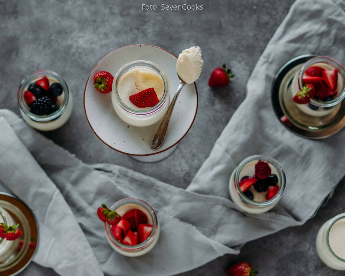 Vegetarisches Rezept: Bayrisch Creme 2