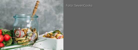 Rezeptbild für "Bayerischer Knödelsalat"