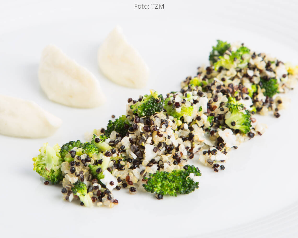 Vegetarisches Rezept: Blumenkohl Quinoa 1