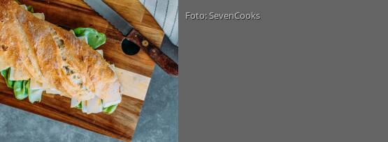Rezeptbild für "Birne-Brie-Baguette"