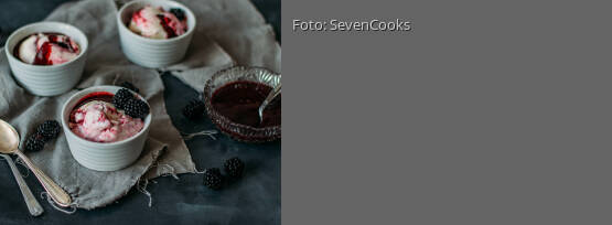 Rezeptbild für "Brombeer-Joghurt-Eis"