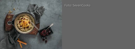 Rezeptbild für "Buchweizen-Porridge mit Apfelkompott"