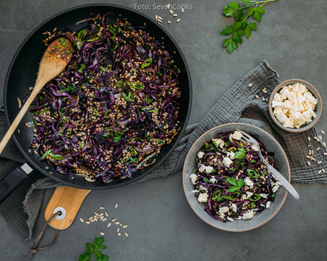 Vegetarisches Rezept: Buchweizen Stir Fry 1