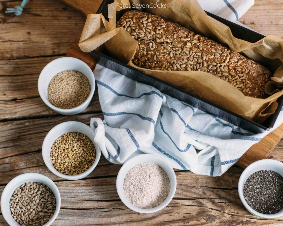 Vegetarisches Rezept: Buchweizen-Dinkel-Kastenbrot_3
