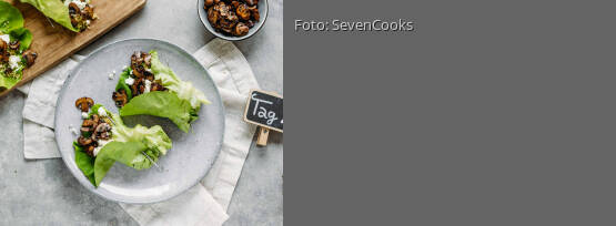 Rezeptbild für "Buntes Meal-Prep 2: Salatrollen mit Couscous und Feta"