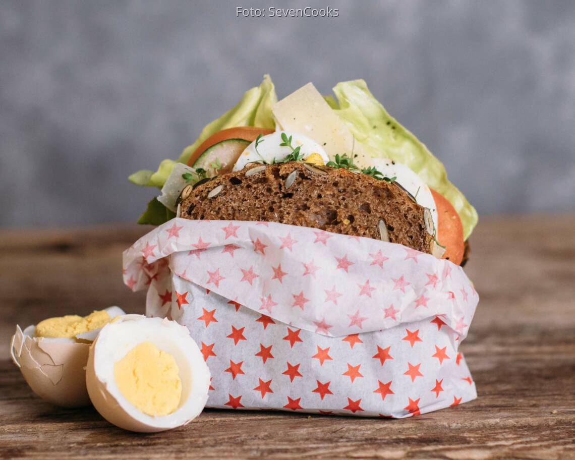 Vegetarisches Rezept: Caesar Sandwich