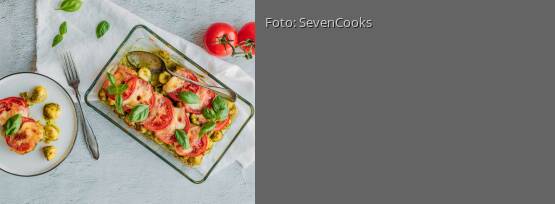 Rezeptbild für "Caprese-Auflauf"