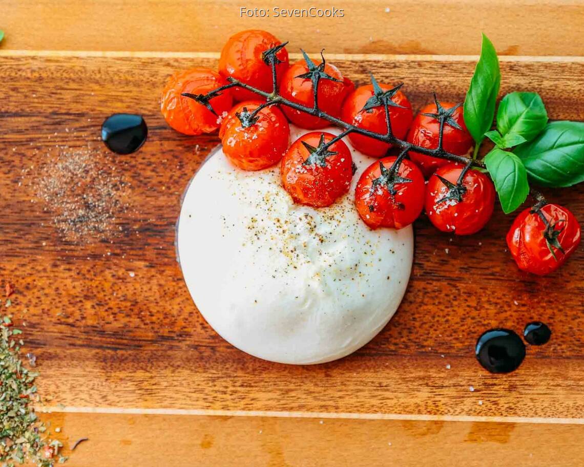 Vegetarisches Rezept: Caprese gegrillt 3