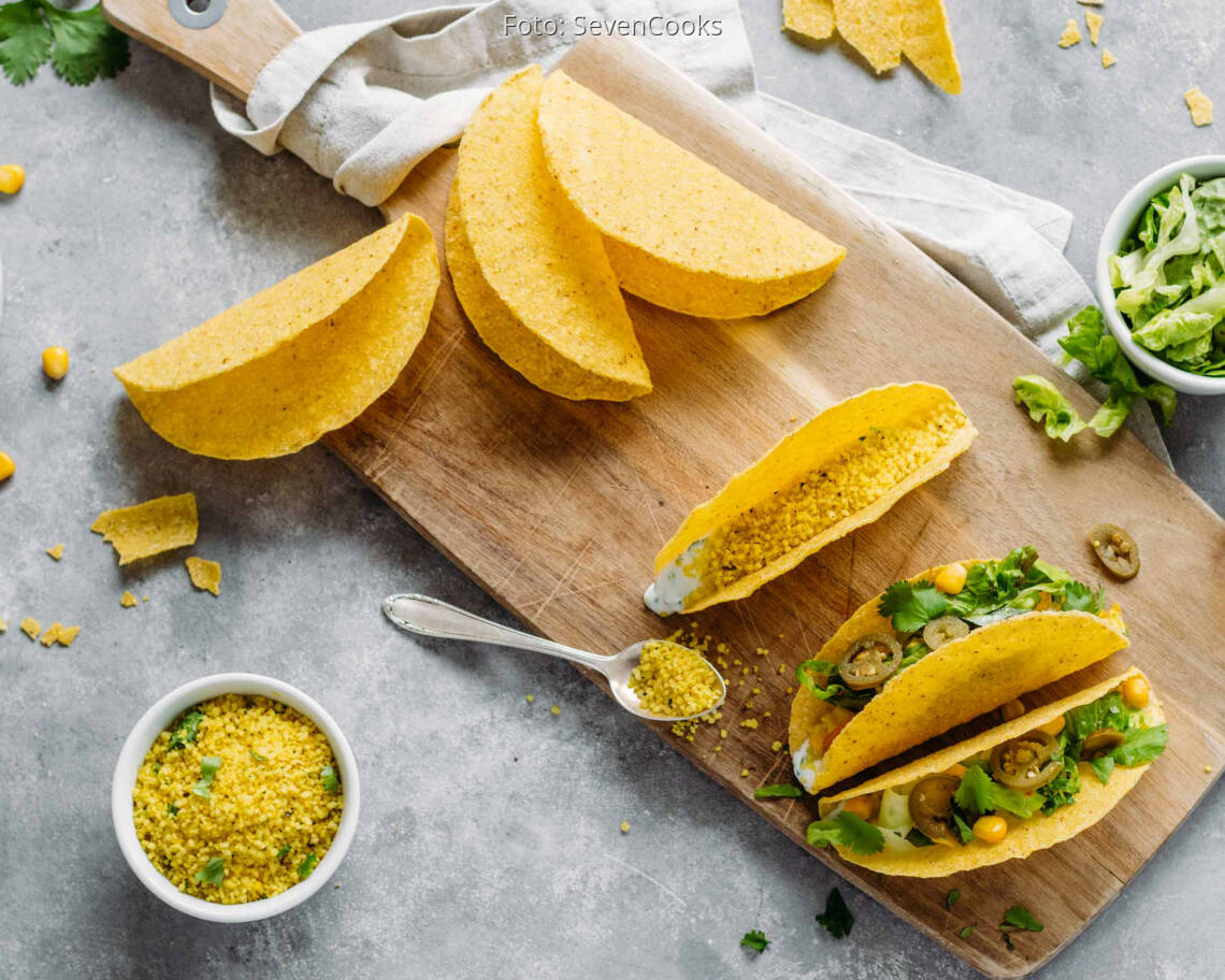 Vegetarisches Rezept: Couscous Tacos 2