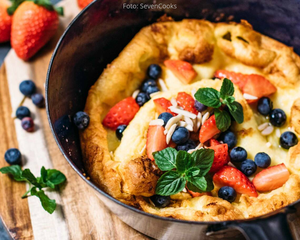 Vegetarisches Rezept: Dutch Baby aus dem Ofen 2