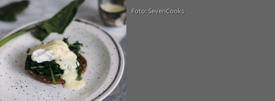 Rezeptbild für "Eggs Florentine"