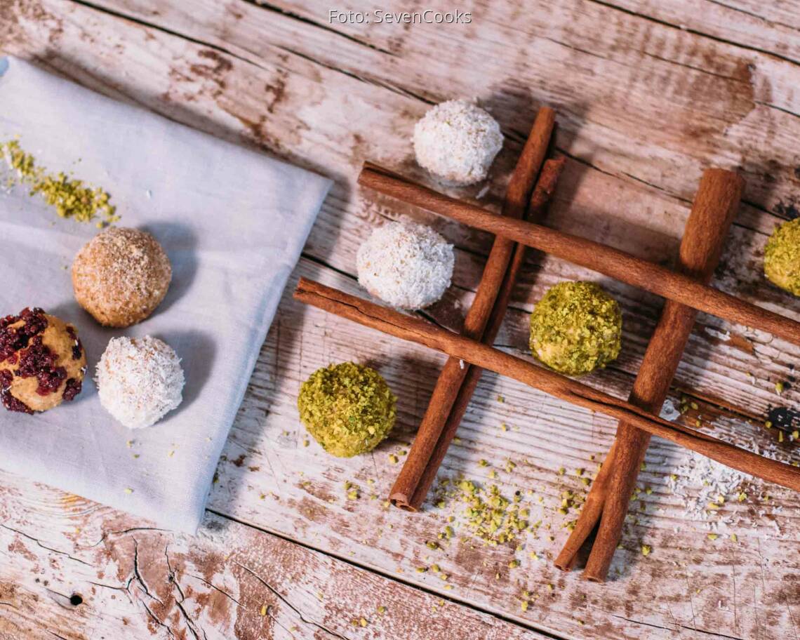 Vegetarisches Rezept: Energiekugeln aus Weihnachtsgebäck 2