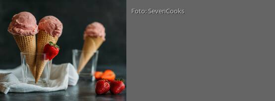Rezeptbild für "Erdbeereis"