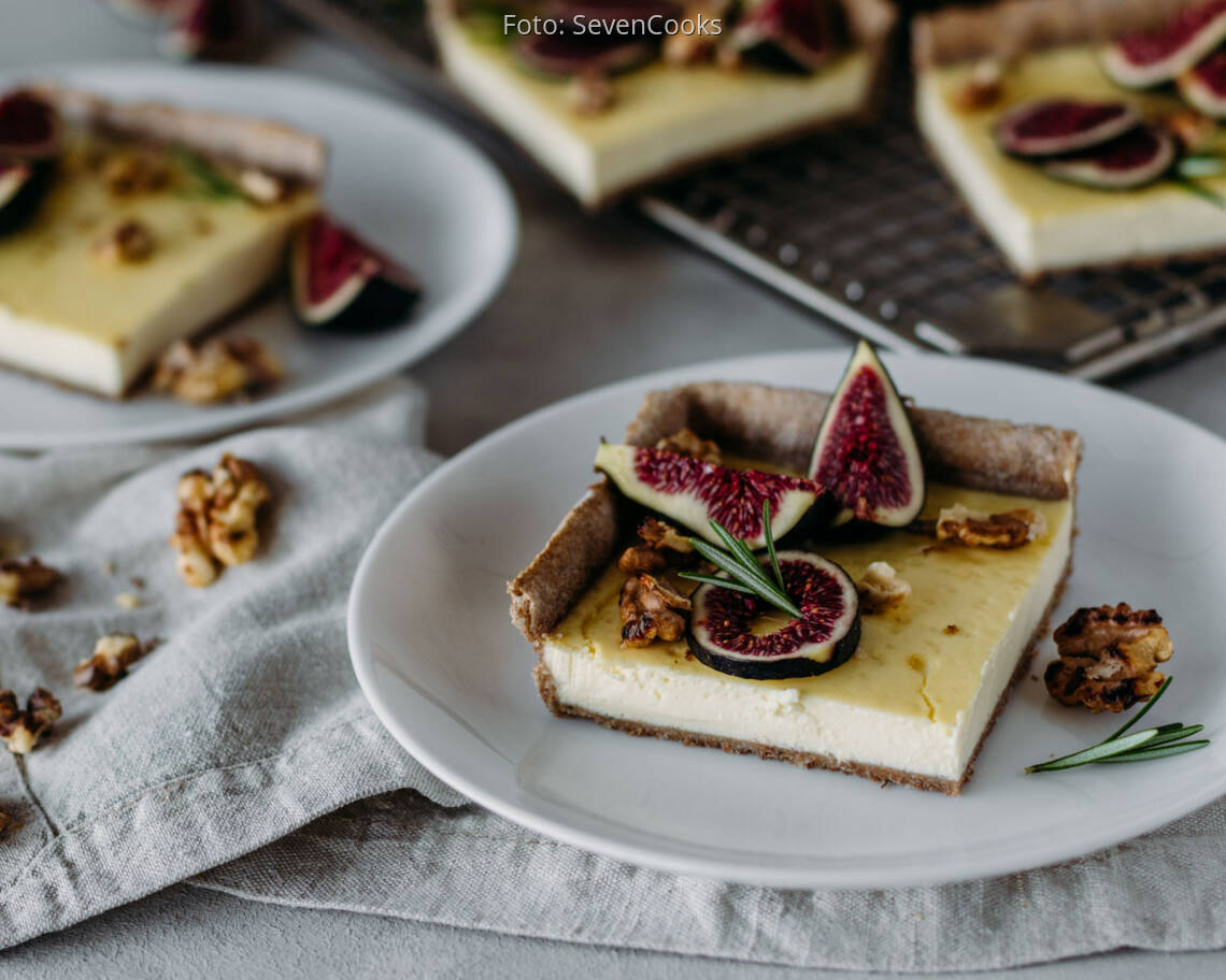 Vegetarisches Rezept: Feigen-Ziegenkäse-Tarte 2